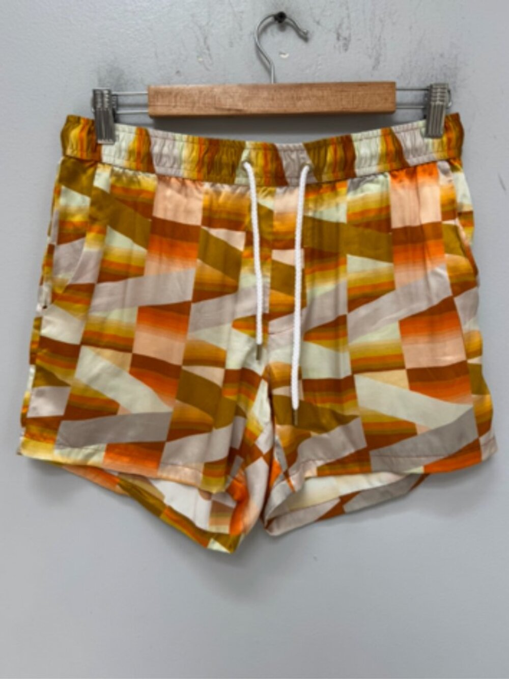 Parke & Ronen Orange and White in Medium